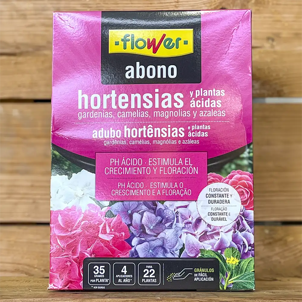 Abono para hortensias y plantas ácidas flower